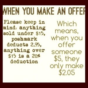 Reasonable offers only please! ❤️❤️❤️